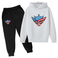 Kids Autumn Spring Fashion Cody WWE Pullover Hoodie+Pants | SAMAG
