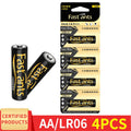 High Quality 1.5V AA LR06 Alkaline Battery Long Lasting Disposable Dry Batteries for Toy Remote Clock Wireless Mouse Keyboard