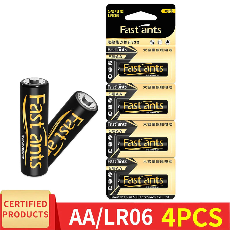 High Quality 1.5V AA LR06 Alkaline Battery Long Lasting Disposable Dry Batteries for Toy Remote Clock Wireless Mouse Keyboard