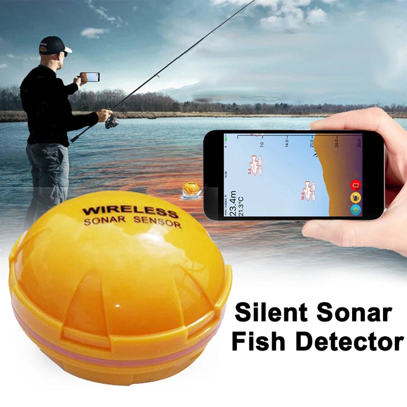 Wireless Sonar Fish Finder USB Rechargeable | SAMAG