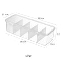 Transparent Cable Storage Box, Compartment Organizer With Lid, Dust-Proof Tidy For Use In Office And Home