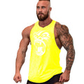 Workout Bodybuilding Sports Brand Gym Mens Back Tank Top Muscle Fashion Sleeveless Shirt Stringer Clothing Singlets Fitness Vest