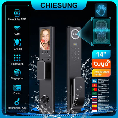 Outdoor Waterproof Lock Wifi Tuya APP Remote Voice | SAMAG
