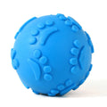 Dogs Interactive Toys Soft TPR Toys for Dog Pet Teeth Cleaning Bite Resistance Squeaky Dog Ball Toy