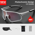 ROCKBROS Photochromic Cycling Glasses UV400 Sunglasses | SAMAG