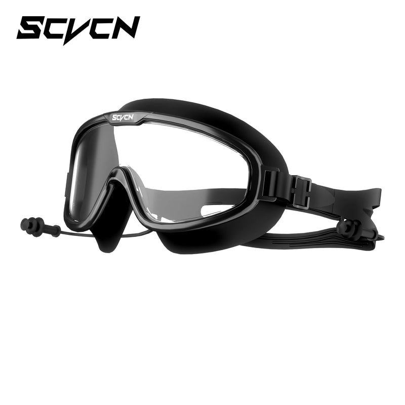 SCVCN Swim Eyewear Full Frame Clear Goggles for Swimming | SAMAG