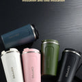 510ml Thermos Coffee Mug Stainless Steel Coffee Cup Temperature Display Vacuum Flask Thermal Tumbler Insulated Water Bottle