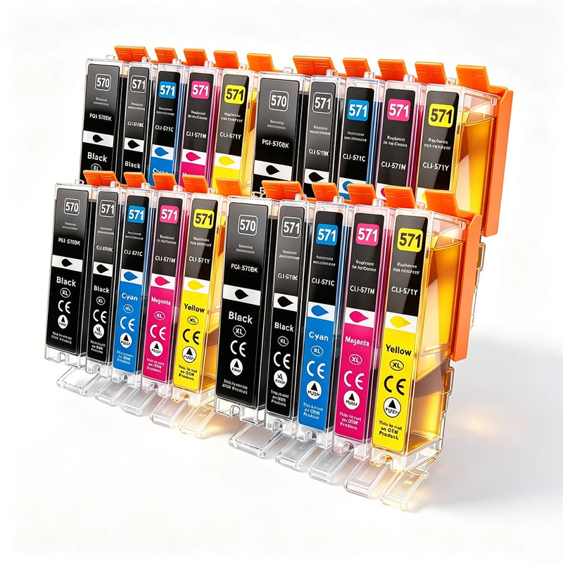 InkGarden 570 571 XL Ink Cartridge 570XL For Canon - Visuel 8 | SAMAG