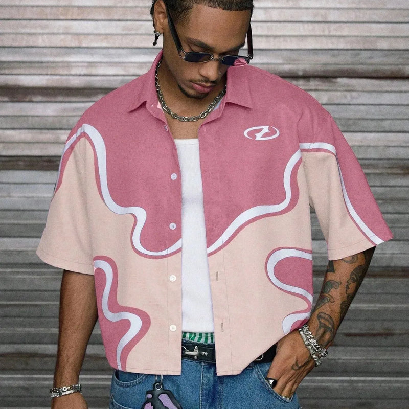 New men's short-sleeved shirt for summer breathable | SAMAG