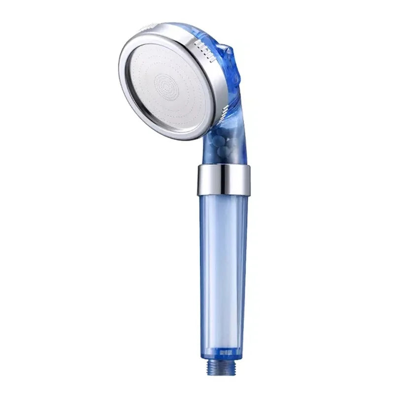 Bathroom Shower Head 3 Modes Adjustable Handheld High Pressure Showerhead Anion Stones Filter SPA Shower Bathroom Accessories