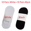 5/10/20 Pairs Summer Boat Socks For Men Non-slip Silicone | SAMAG