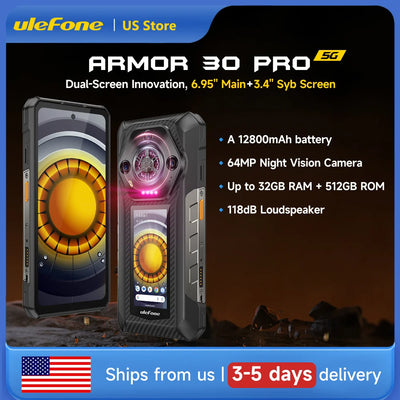 Ulefone Armor 30 Pro 5G Rugged Phone 6.9" 120Hz | SAMAG