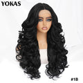 Lace Front Wigs Curly Latisha Synthetic High Quality Blonde Pink Blue Black White Red Brown Wig With Baby Hair For African Women