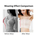 Women's Shapewear Bra FTM Lesbian Front Buckle Breathable Corset Top Summer Thin Chest Binder Vest Underwear Top Shaper