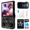 Open Source R36MAX Portable Video Game Player Console 18000+ Games Retro Handheld Game Console 4.0 Inch IPS Screen Linux System