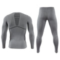 Winter Top Quality Thermo Cycling Clothing Men'S Thermal Underwear Sets Compression Training Male Clothin