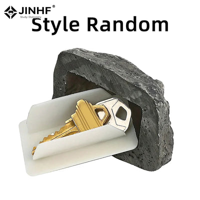 Resin Stone Key Box, Fake Rock Simulated Hidden Outdoor Waterproof Safe Storage Lock | SAMAG