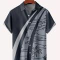 New Hawaii Men's Vintage Shirts Casual Breathable Short | SAMAG