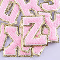 On Clothing Towel English Alphabet Decoration DIY Applique Accessories Patches Clothing Badges Clothes Embroidery Appliques