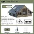 PAKICETUS Upgraded Inflatable Tent, Hunting Visualization | SAMAG