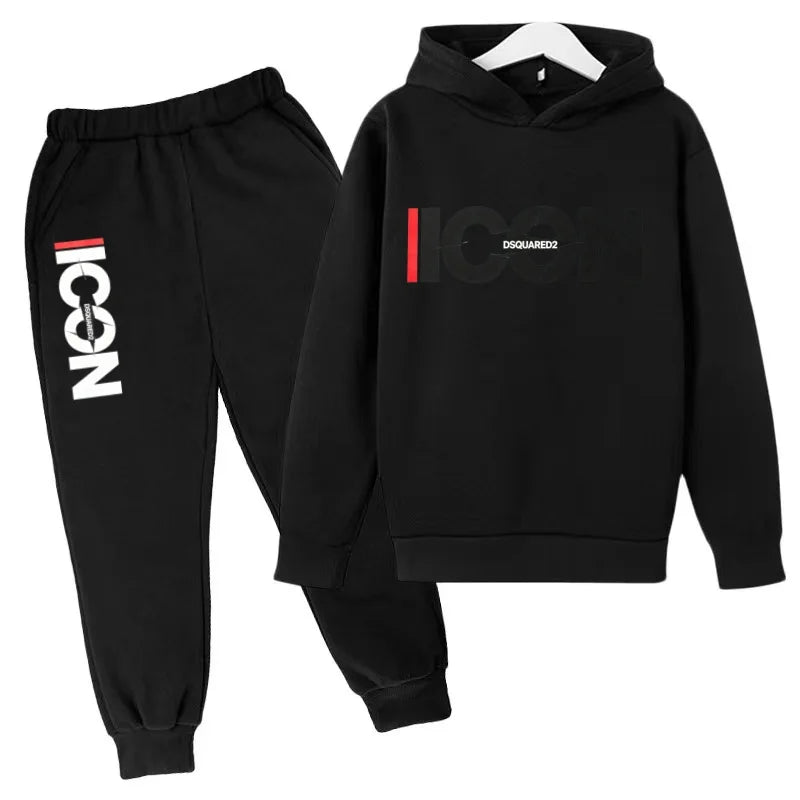Children's Hooded Sweatshirt with Letters - 3-13 Years | SAMAG