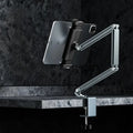 Desk Bed Tablet Stand Adjustable For 4-12.9 Inches Desktop Mobile Phones Tablets Aluminum Arm Mount For iPad Pro Mini Xiaomi Tab