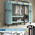 Folding Steel Frame Wardrobe Installation - Free Open Closet Durable and Economic Storage Cabinet for - View 9 | SAMAG