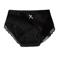 Charming lightweight lace underwear featuring a bowknot for women ideal for home relaxation and casual outings