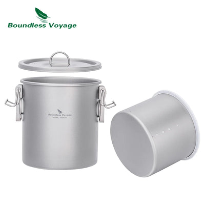 Boundless Voyage 1.4L Titanium Pot Rice Cooker Set | SAMAG