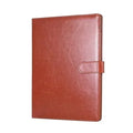 Premium PU Leather A4 Conference File Folder Business Document Binder Useful Office Desk Organizer Contract Stationery Supply