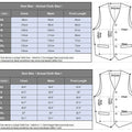 Men's Vests Tweed Suit Business Clothing for Men Striped Waistcoat Punk Vest Groomman Wedding Brwon Black Grey Jacket Bleazer