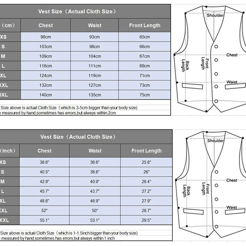 Men's Vests Tweed Suit Business Clothing for Men Striped Waistcoat Punk Vest Groomman Wedding Brwon Black Grey Jacket Bleazer