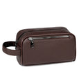 Customized Name Men's Business Handbag Made of Soft Leather, Large Capacity, PU Leather Outdoor Travel Storage Bag