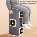 Indoor Cat Bed Cat Cave Bed Winter Warm Cute Cat Condo Hideaway Hut Modern Furniture for Multi Pets Washable