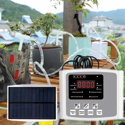 Automatic Solar Energy Drip Irrigation Device Double Pump | SAMAG