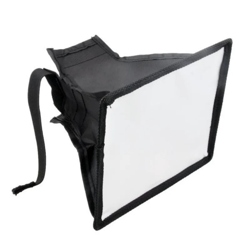 RF17 Universal Flash 30cm Diffuser Light Softbox 20cm Collapsible with Storage Pouch Compatible with Canon Nikon Sony