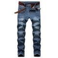 Autumn/Winter Thick-Peeked Stretch Denim Youth Casual | SAMAG