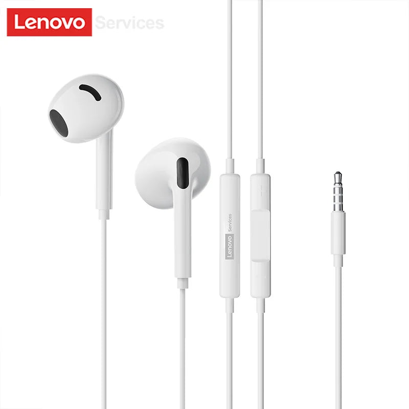 Lenovo YF02 Wired Gaming Headphones 3.5mm/Type-C For Mobile Phones  Computers And More HiFi Sound Music Wired Earphones With Mic