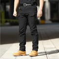 Cargo Pants Hiking Men Outdoor Waterproof Multi-pocket Tactical Trousers Camping Spring Autumn Combat Rip-Stop Work Pant