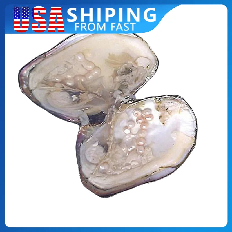 Freshwater Cultured Pearl About 20 - 25 Beads 5 - 7mm Love Wish Oyster Jewelry DIY Accessories Special - Visuel 5 | SAMAG