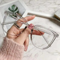 Blocking Glasses Cat Eye Clear Lens Ultralight Unisex | SAMAG