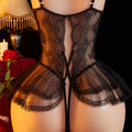 Sexy Lingerie Women Crotchless Porn Babydoll extreme Mini Dress Sex Underwear Hot Romantic Lace Bodysuit Erotic Costumes 2025