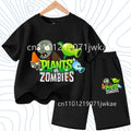 Children's Plants Vs. Zombies Short - Sleeved T - Shirt Set - View 14 | SAMAG