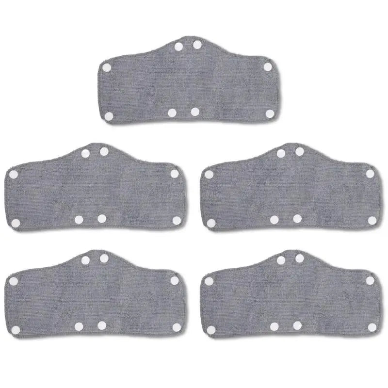 Washable Cotton Helmets Band 5 Pack  Sweatband Washable Sweatband Reusable Sweat Absorber Blue /Gray/ Black R2LB