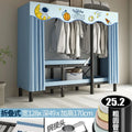 Folding Steel Frame Wardrobe Installation - Free Open Closet Durable and Economic Storage Cabinet for - View 20 | SAMAG