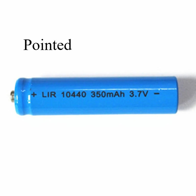 10440 Rechargeable Li-ion Battery AAA 3.7V 350mAhBattery for Video Game Consoles Power Bank Toy Microphone Flashlight Radio