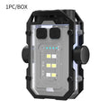 Super Bright Powerful Pocket Torch Light LED Multifunctional Linterna Magnetic COB LED EDC Mini Keychain Flashlight Rechargeable