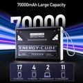 MOVESPEED Z70 Pro Large Capacity Power Bank 140W Max Fast Charge Laptop External Battery Charger for MacBook Pro Outdoor Camping