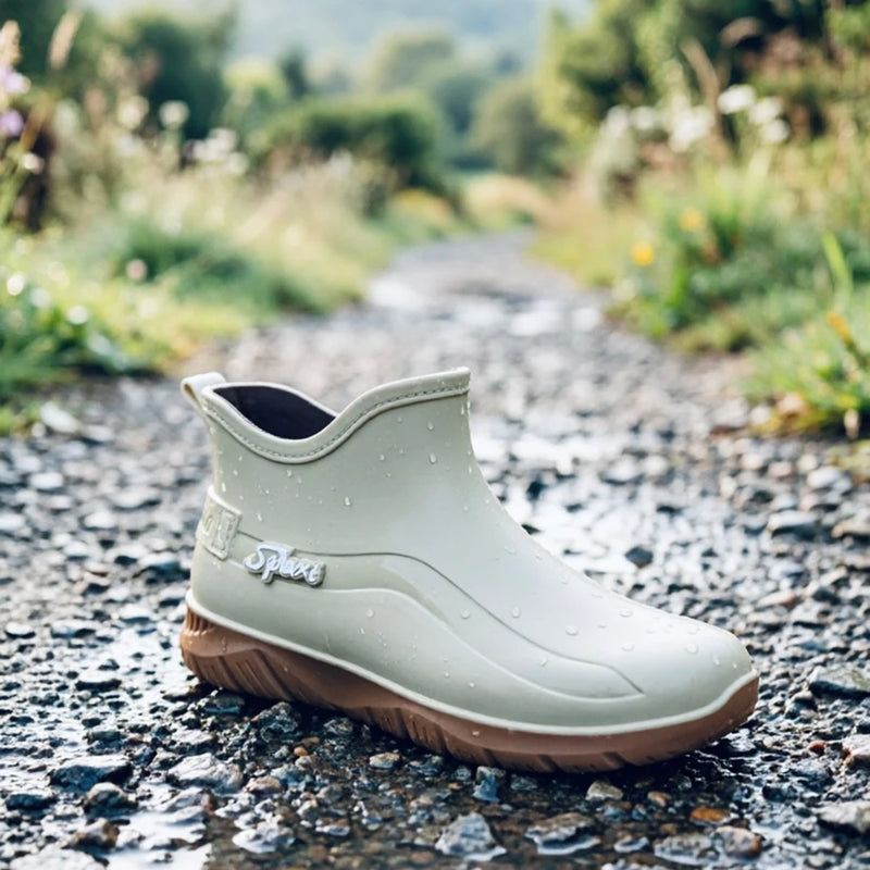 Trendy New Men's Outdoor Work Fishing Boots, Waterproof, Anti-Slip, Rainproof