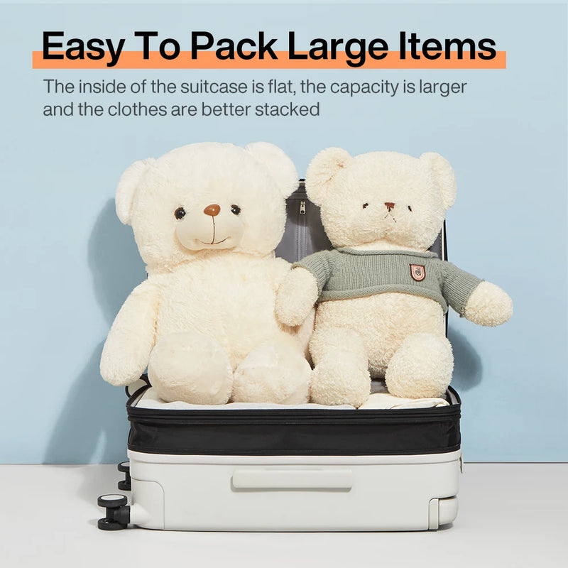 Mixi Expandable Carry On Luggage Lightweight Large Capacity Wide Handle PC Travel Suitcases Spinner Wheels TSA Lock 20 24 Inch